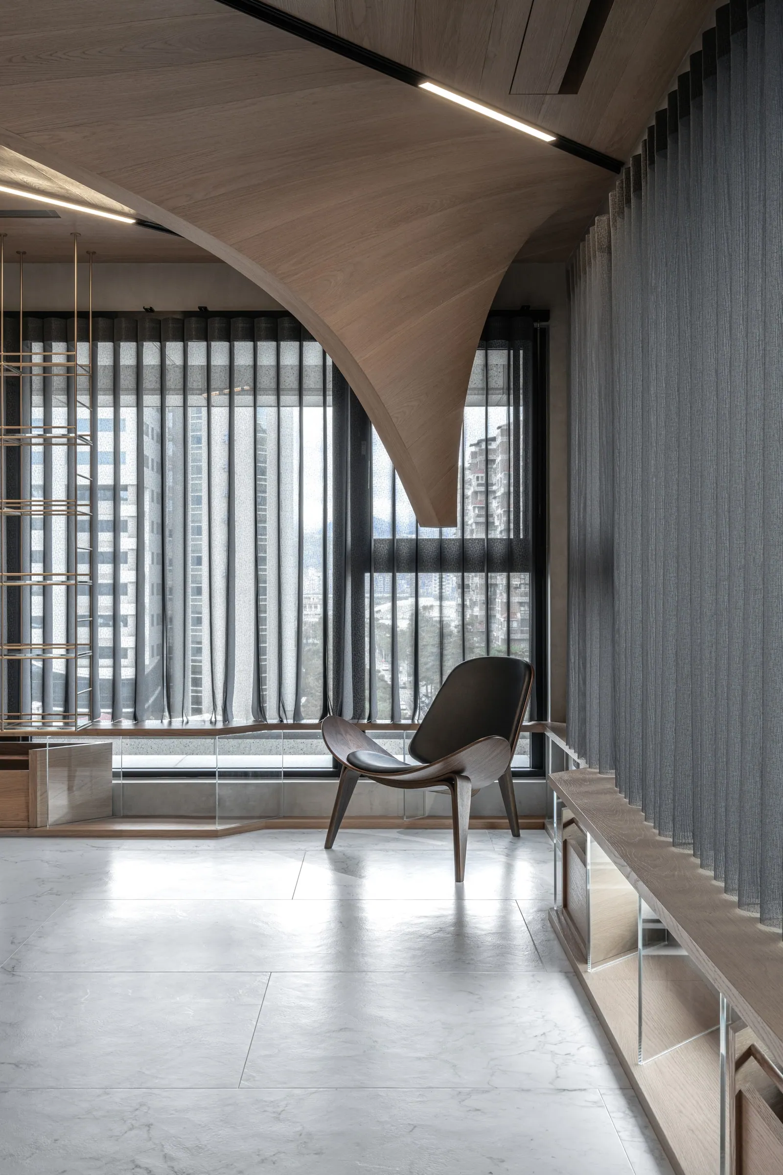 Bezier_W — Experimental Series 實驗系列 · Residential 住宅 · 台北