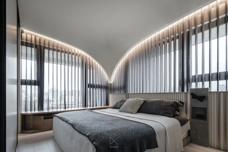 Bezier_W — Experimental Series 實驗系列 · Residential 住宅 · 台北