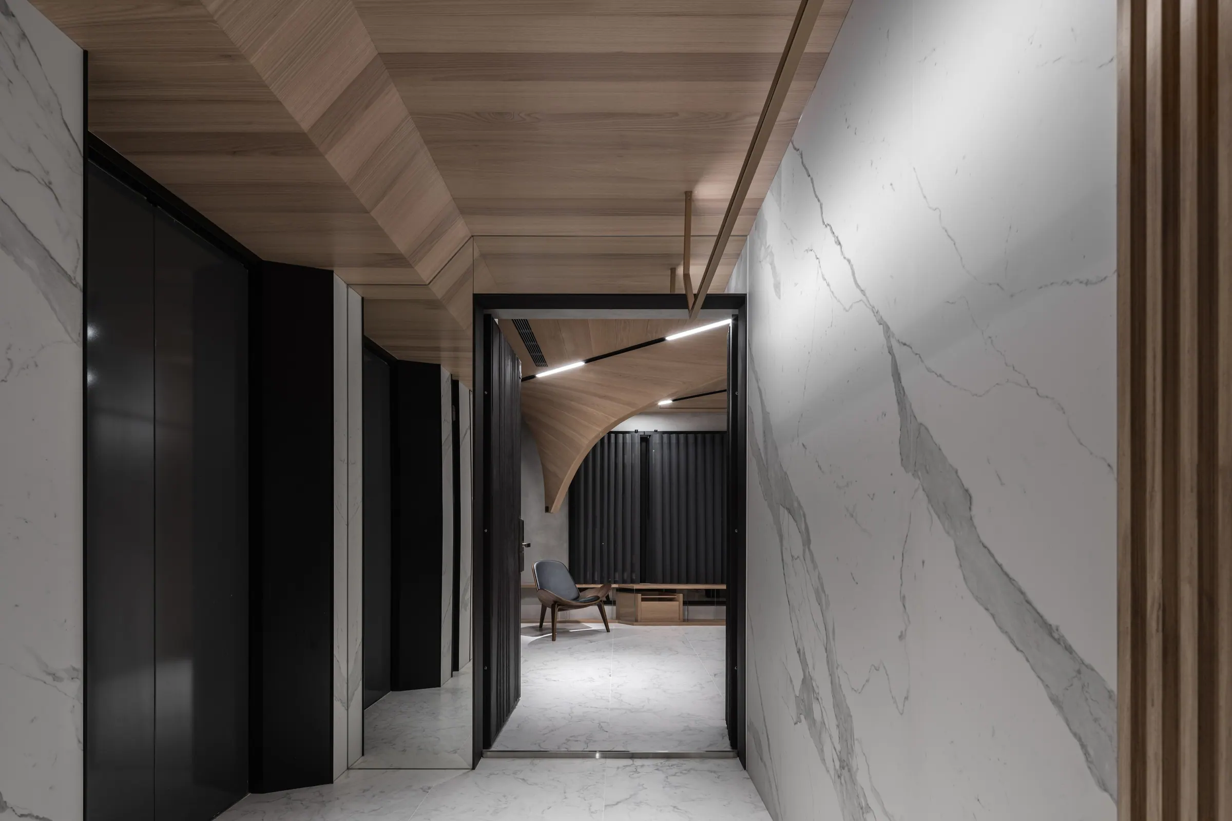 Bezier_W — Experimental Series 實驗系列 · Residential 住宅 · 台北