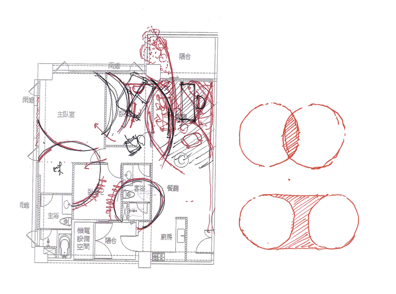 Four Circles — Experimental Series 實驗系列 · Residential 住宅 · 台北 · 2024