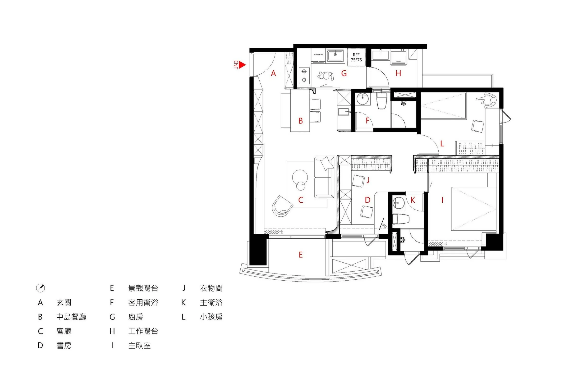 Gray Form — Nesting Series 巢居系列 · Residential 住宅 · 台北