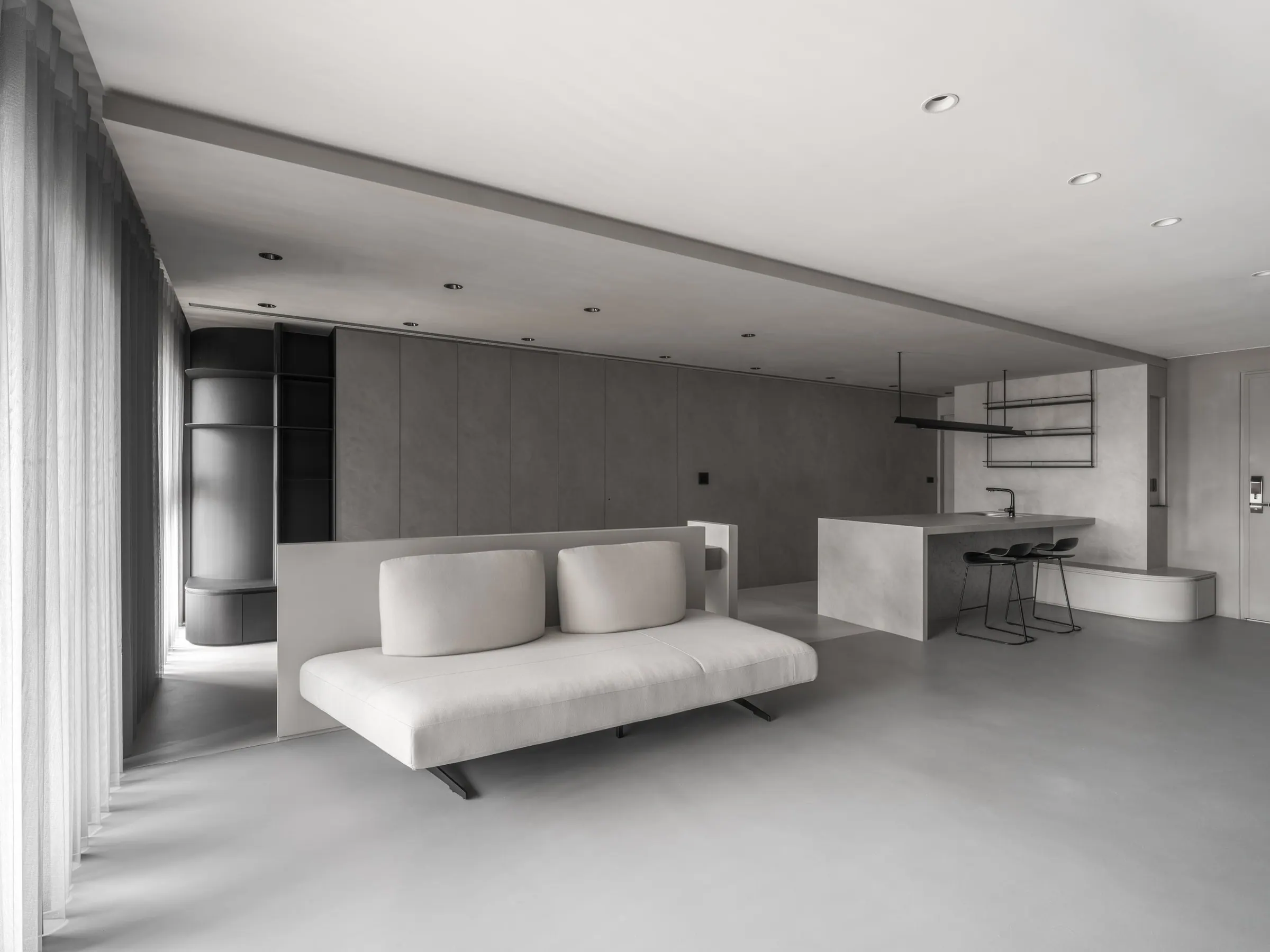 Stone Serenity — Nesting Series 巢居系列 · Residential 住宅 · 台北 · 2024