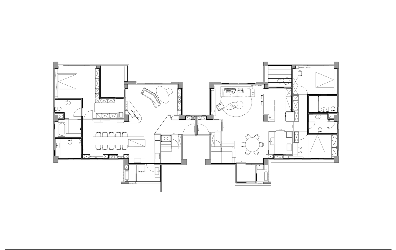 Veining Route — Nesting Series 巢居系列 · Residential 住宅 · 台北